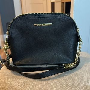Steve Madden Cross Body Purse - Black and Gold